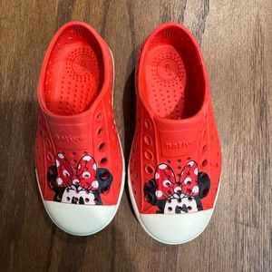 Minnie Mouse Native Shoes. Super cute! VGUC. Only worn a handful of times.